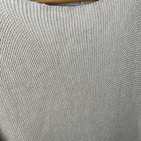 RESERVED Light Pink Shimmer Knit Boatneck - Picture 8 of 10